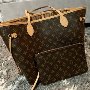 Louis Vuitton monogram neverfull mm